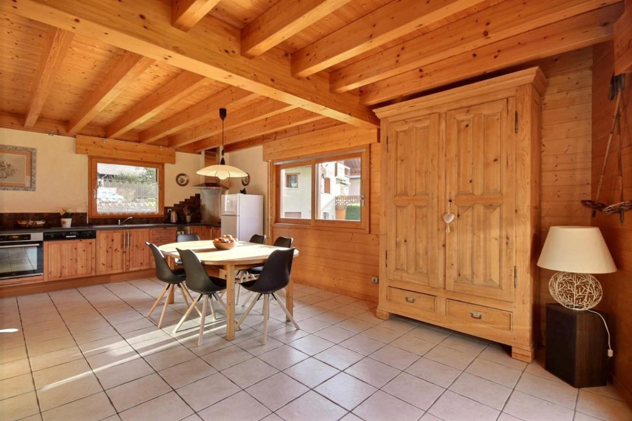 Chalet Wifi - Le Biot - 8 Personnes - Chalet Morand 외부 사진