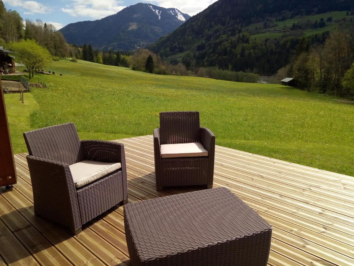 Chalet Wifi - Le Biot - 8 Personnes - Chalet Morand 외부 사진