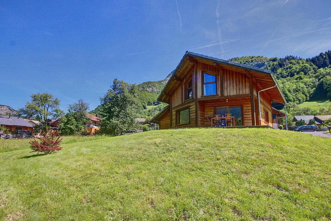 Chalet Wifi - Le Biot - 8 Personnes - Chalet Morand 외부 사진